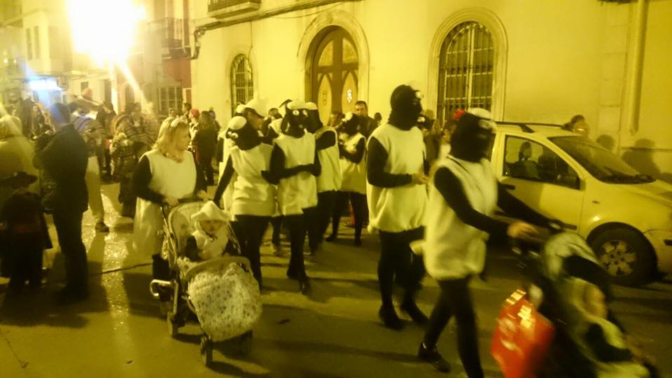 Fotografías de Carnaval en la calle de Cabra